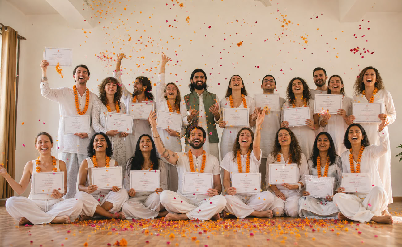 200-Stunden-Yoga-Lehrerausbildung in Rishikesh – 1. Jan. bis 11. Jan.