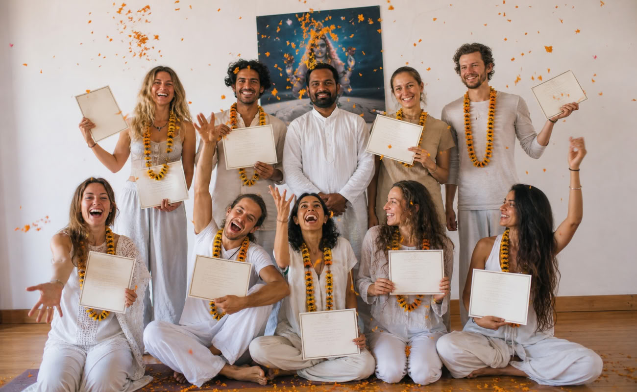 200-Stunden-Yoga-Lehrerausbildung in Rishikesh – 1. Jan. bis 11. Jan.
