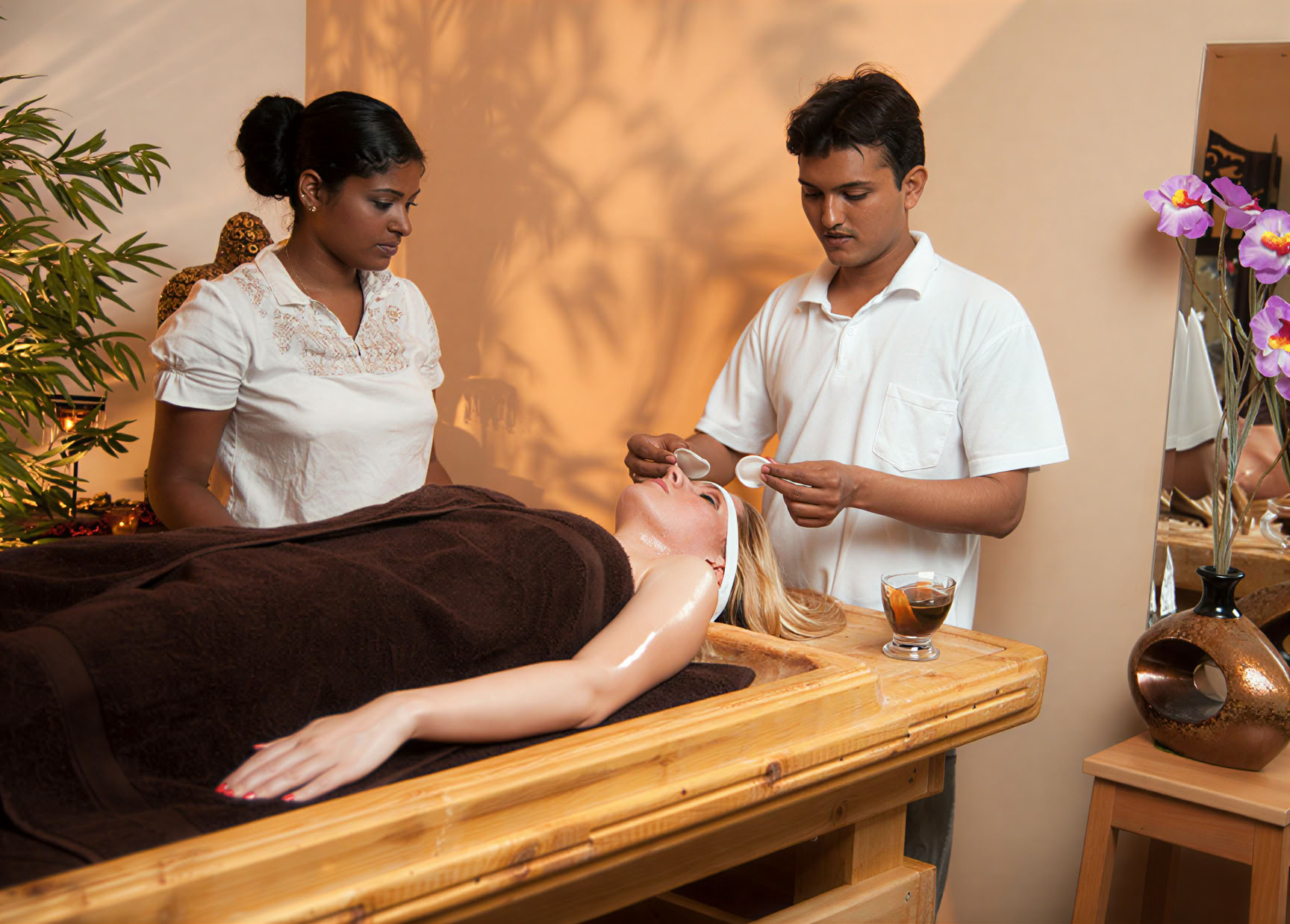 14-tägiges Yoga-Retreat mit Ayurveda-Therapien