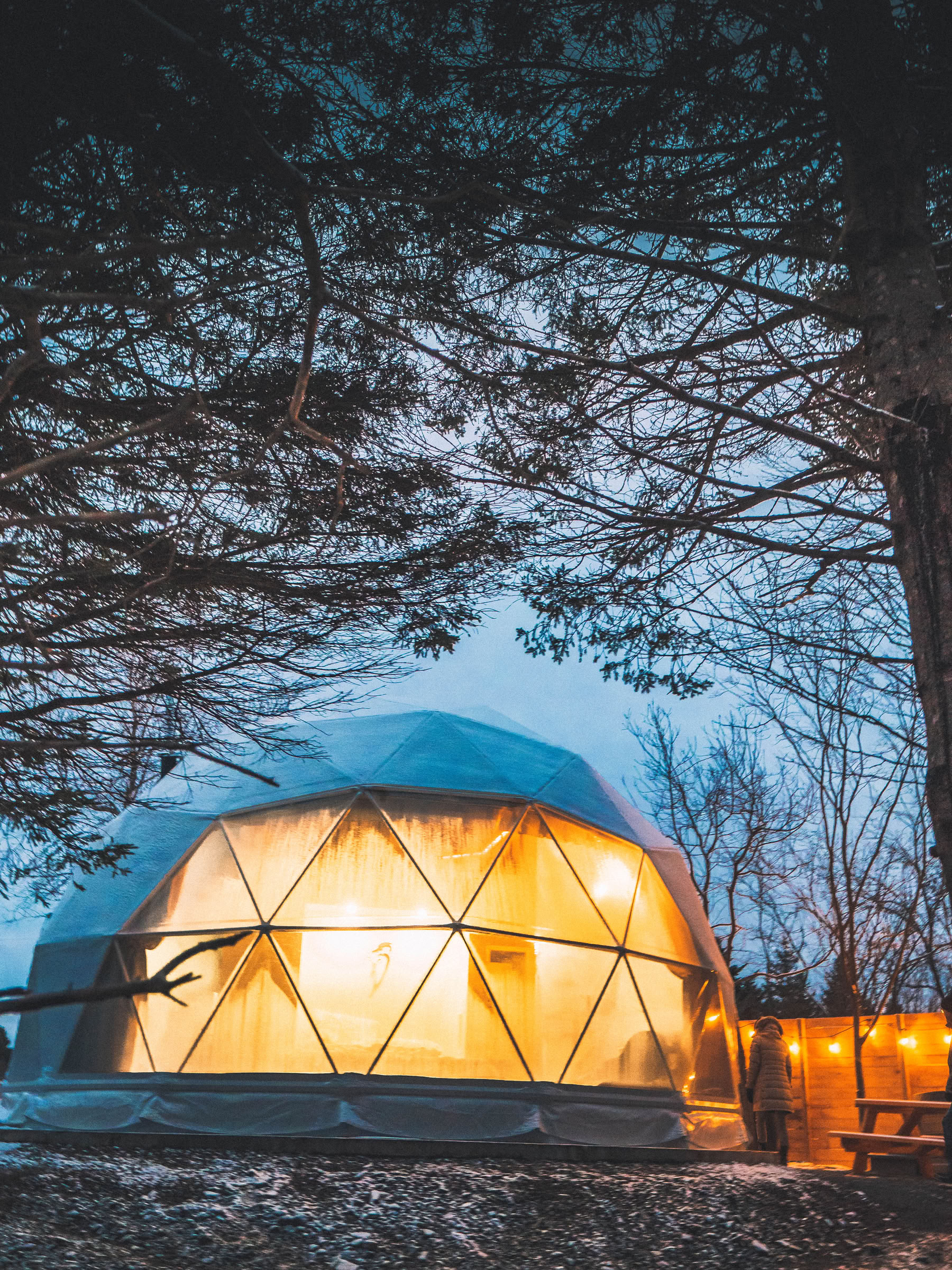 Das Akadi Lumina Glamping-Erlebnis