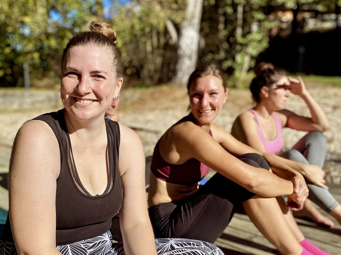 Yoga und Pilates Retreat im Herbst im Bayerischen Wald