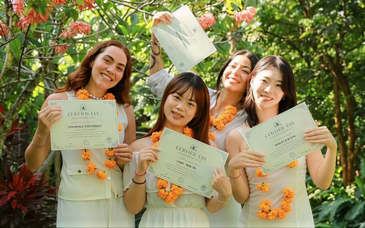 200-Stunden Yin-Yoga- und Vinyasa-Flow-Lehrerausbildung auf Bali