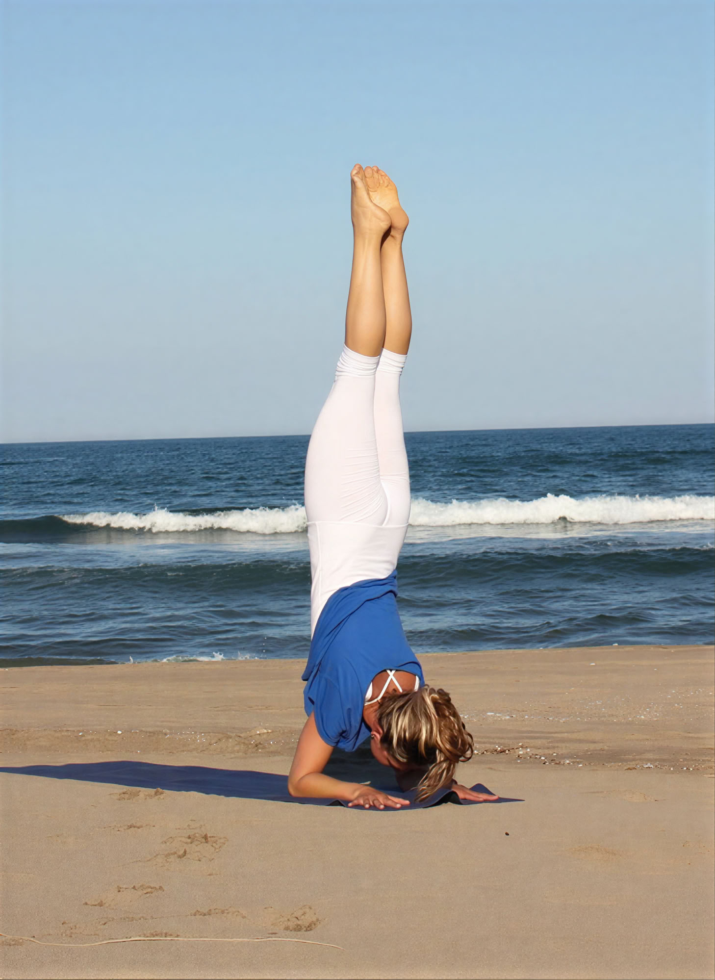 Yoga am Strand