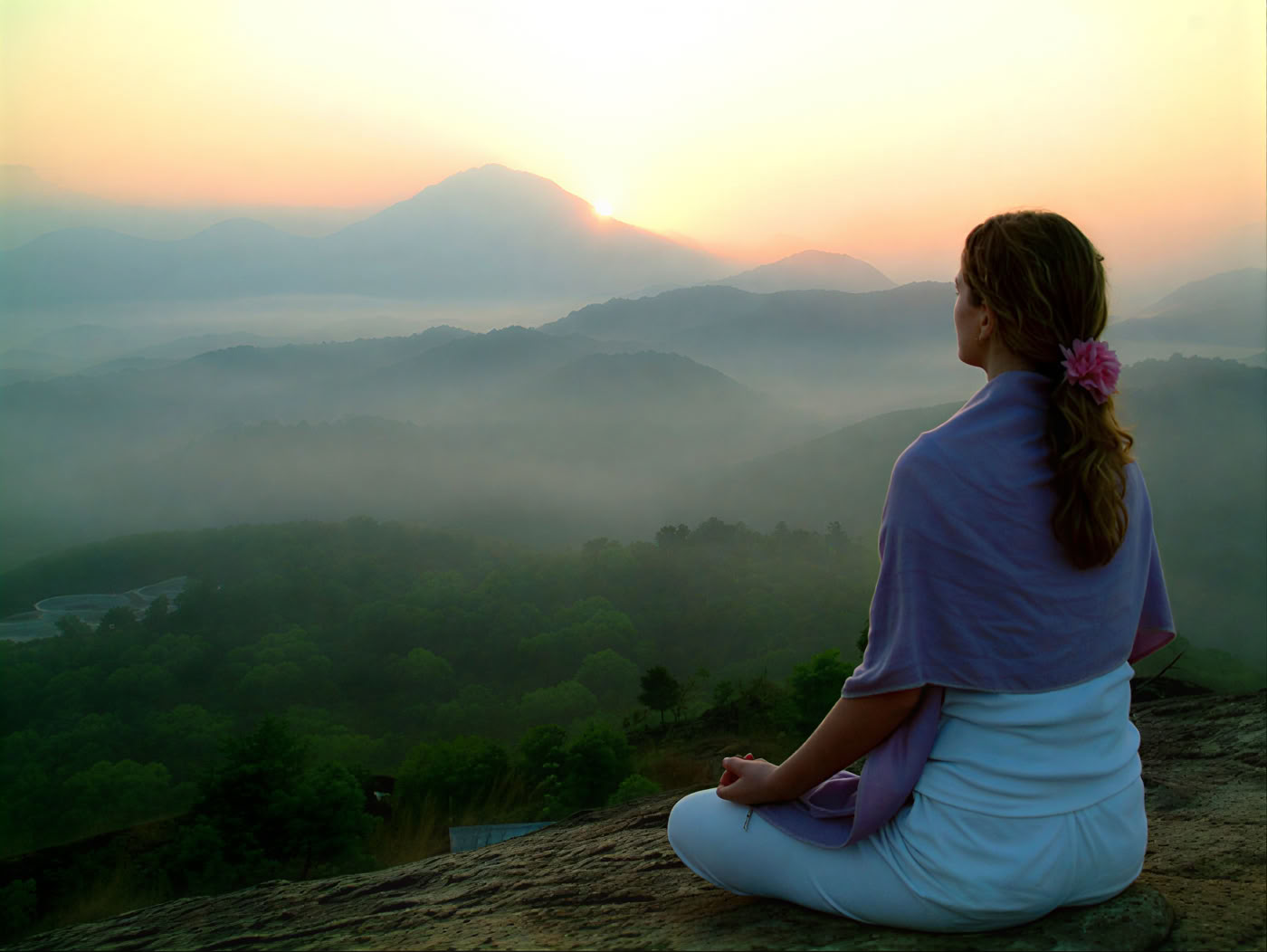 Yoga-Retreat in einem Ashram