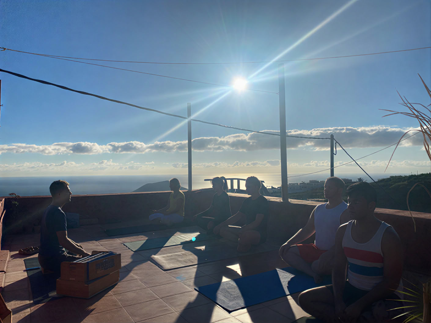 Yoga-Retreat zum Zurücksetzen