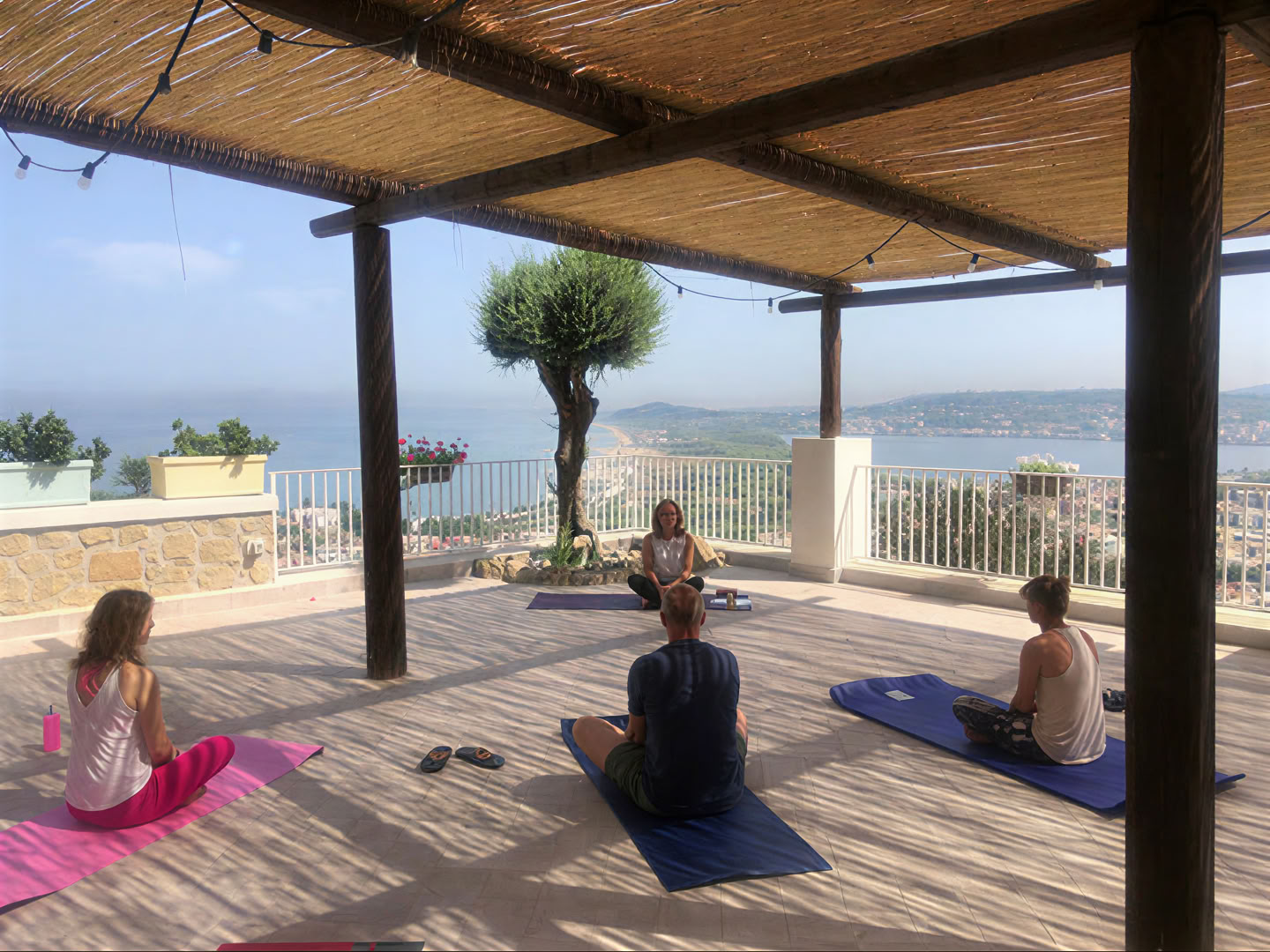 Yoga-Therapie-Gruppenstunde