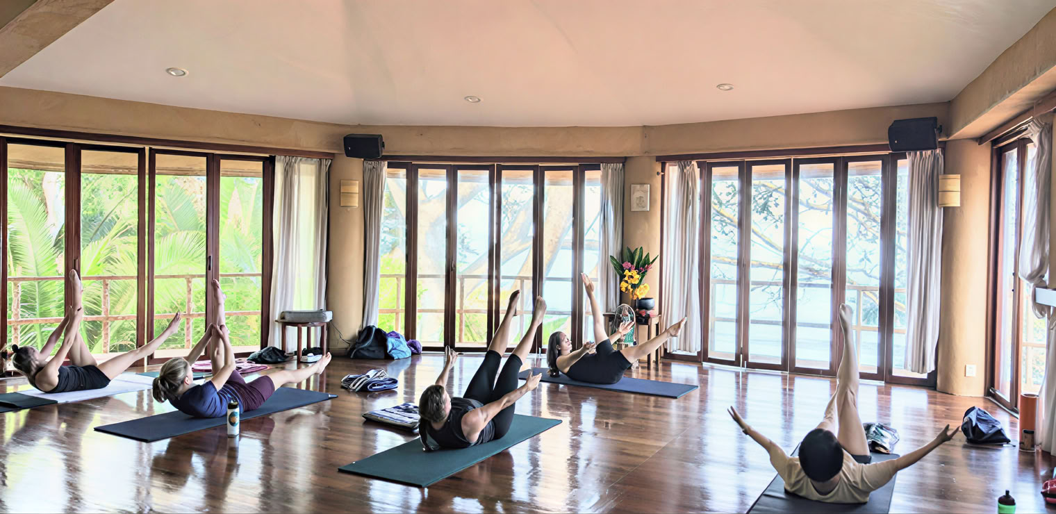 Pilates im Paradies: Jeden Moment genießen