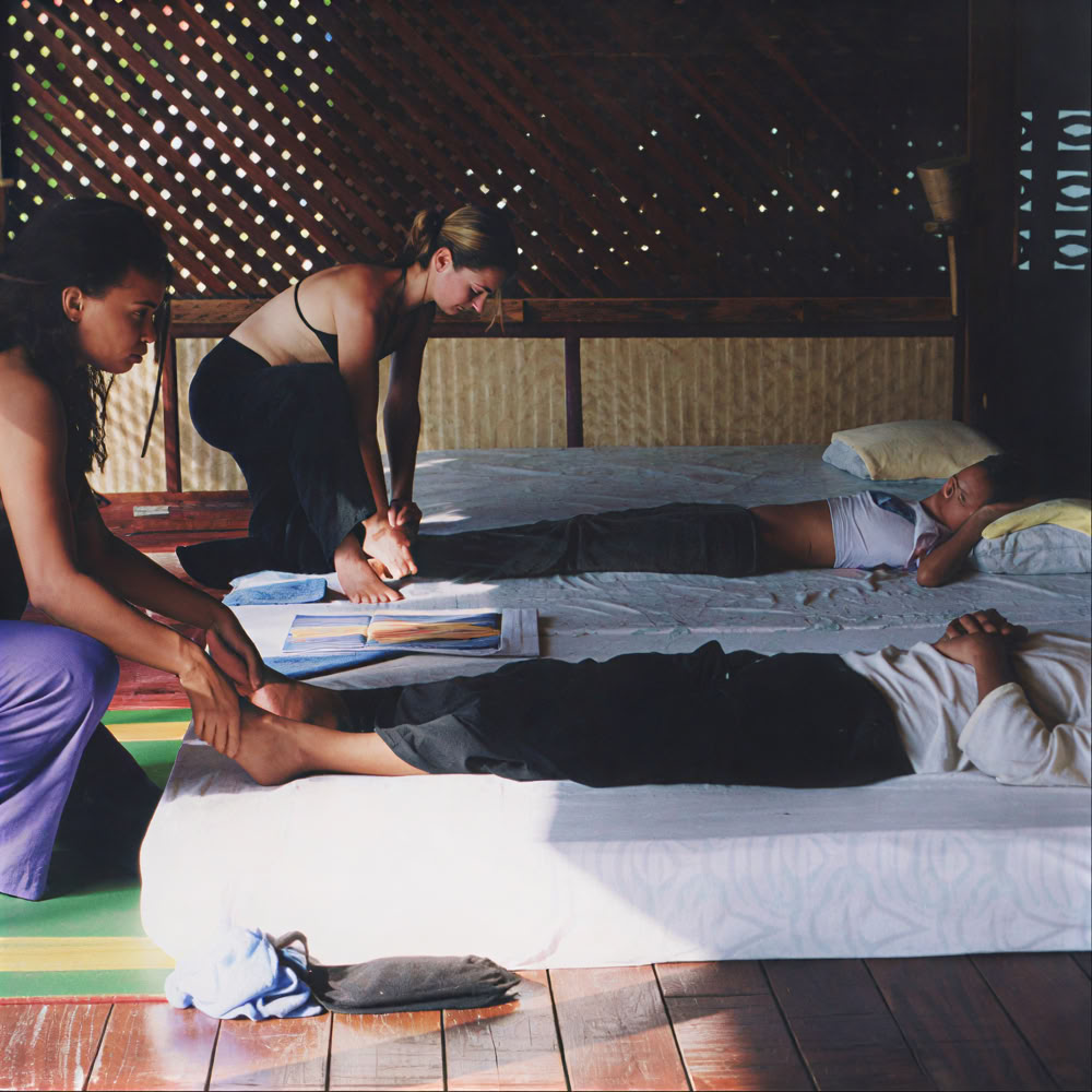 Postnatale Massage