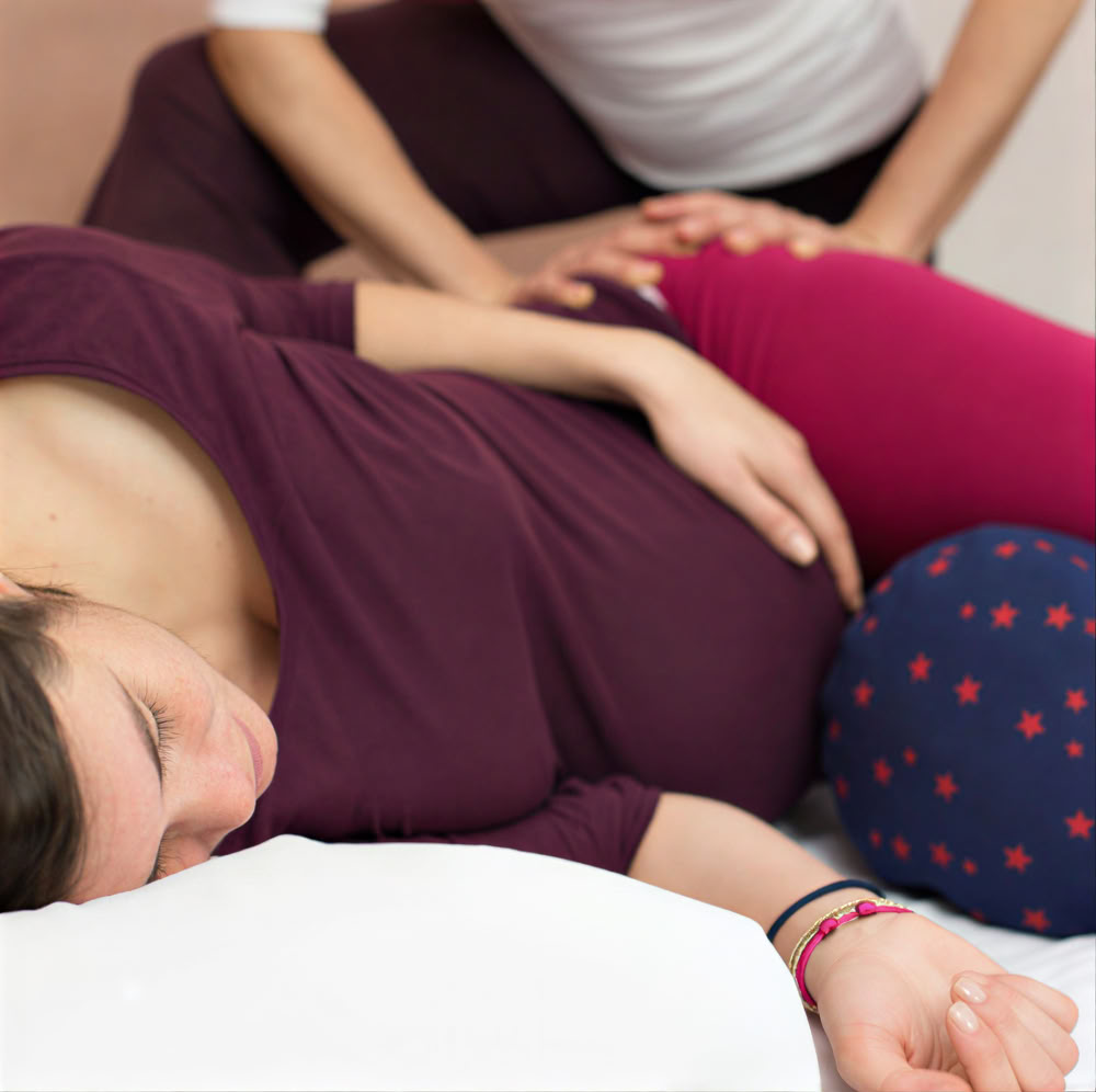 Postnatale Massage