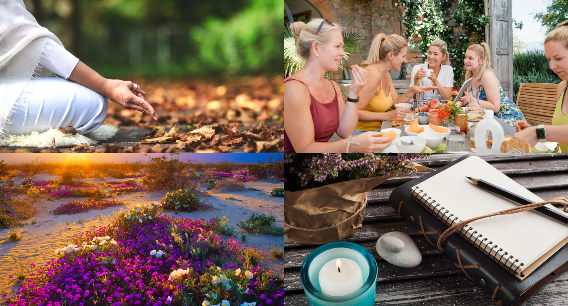 Luxuriöses Achtsamkeits- und Journaling-Retreat für Frauen