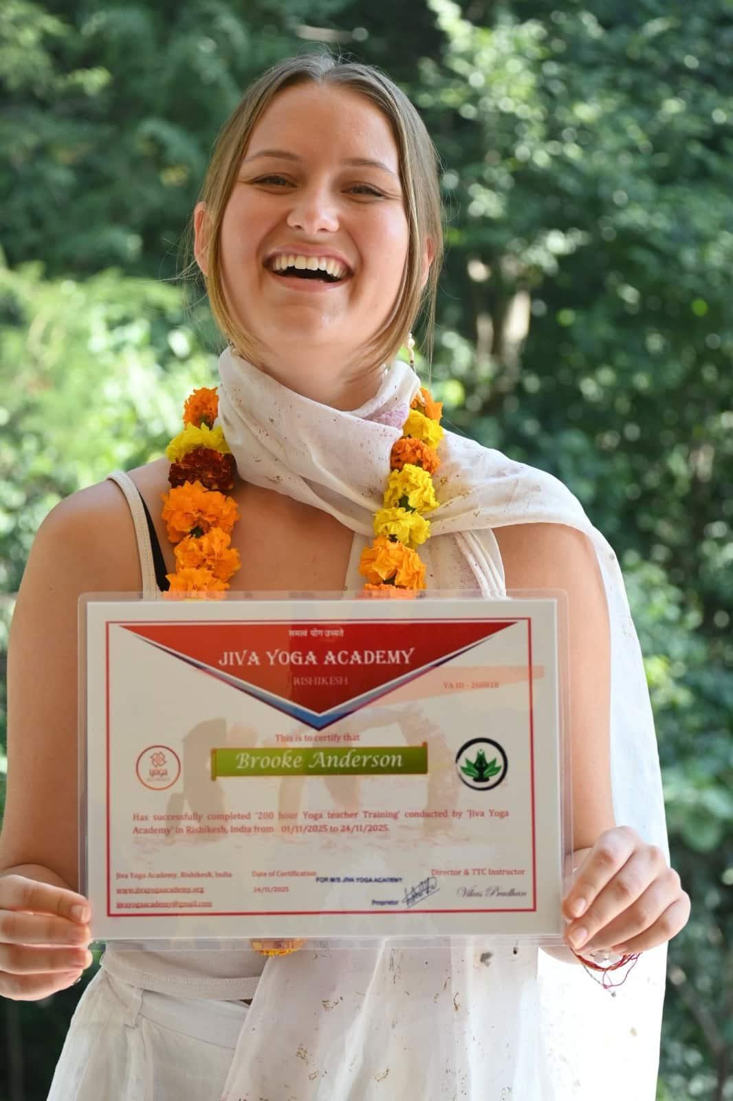 200-Stunden-Yogalehrerausbildung in Indien