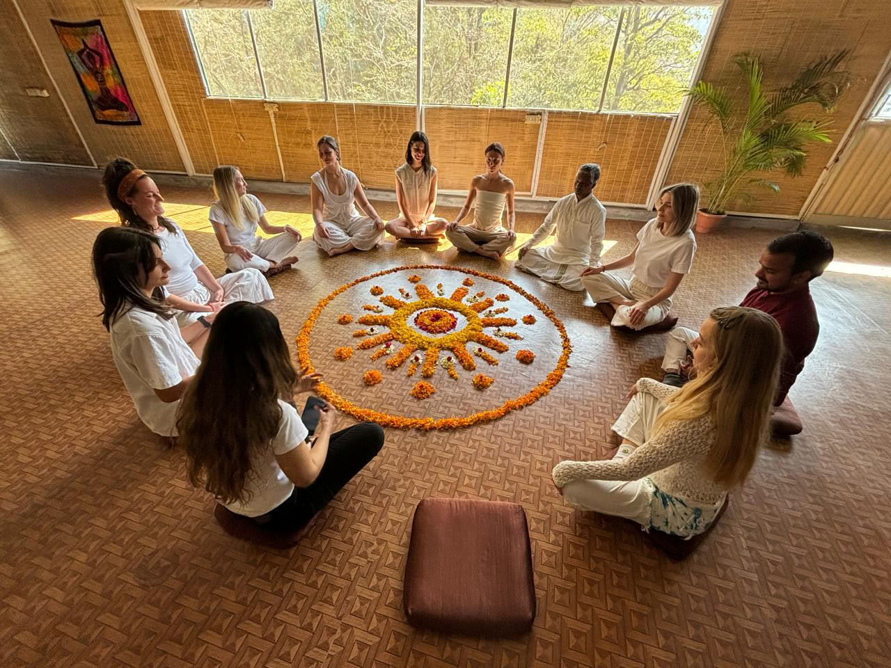 100-stündige Yogalehrerausbildung in Rishikesh