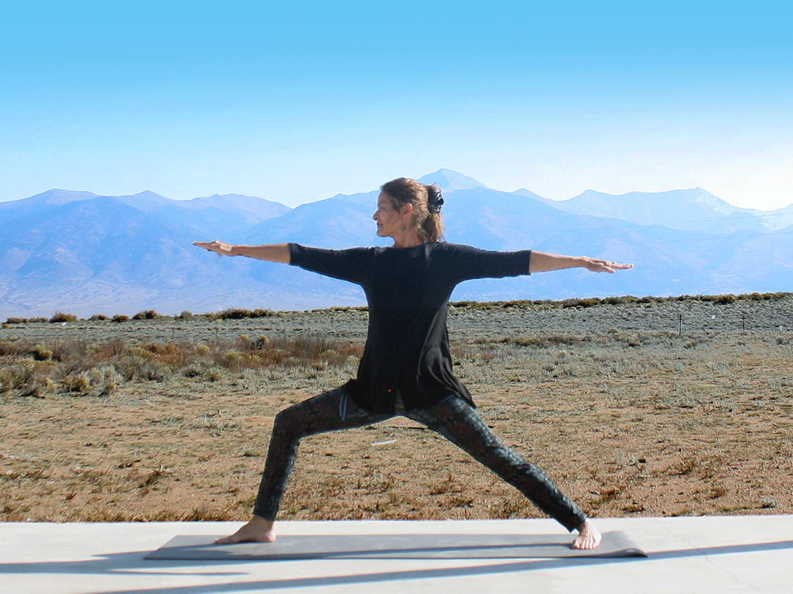 Fröhliches Yoga mit Nancy