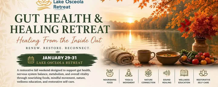 Darmgesundheit & Heilungs-Retreat — Lake Osceola Retreat