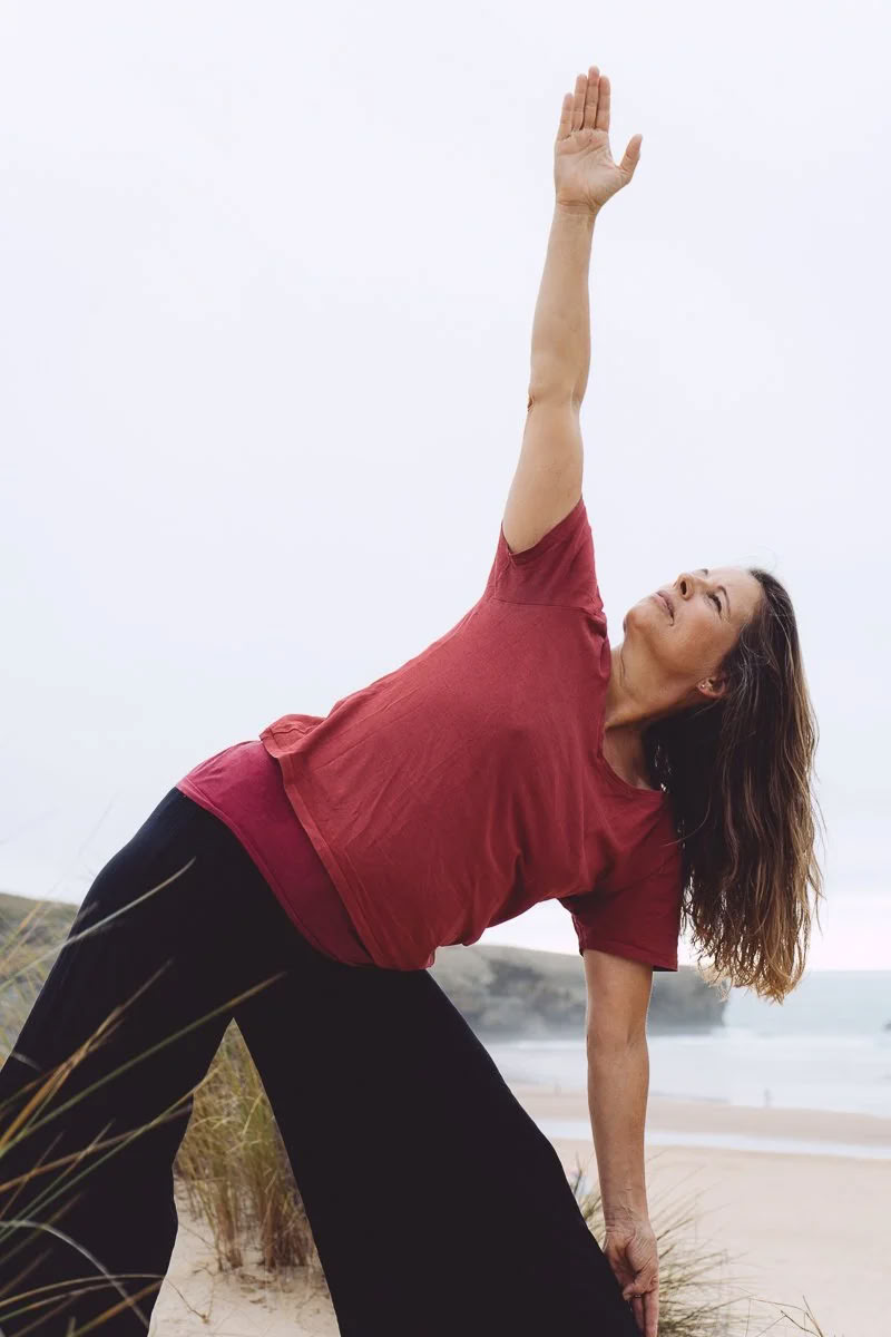 Yoga am Strand