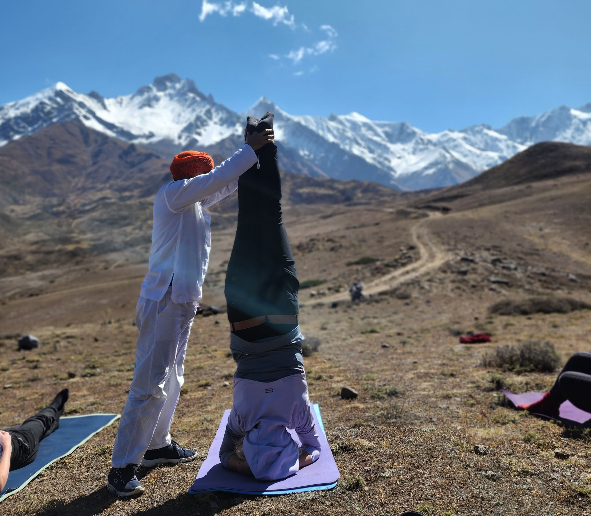 Yoga-Trekking und Seelenpilgerreise ins heilige Land Mustang