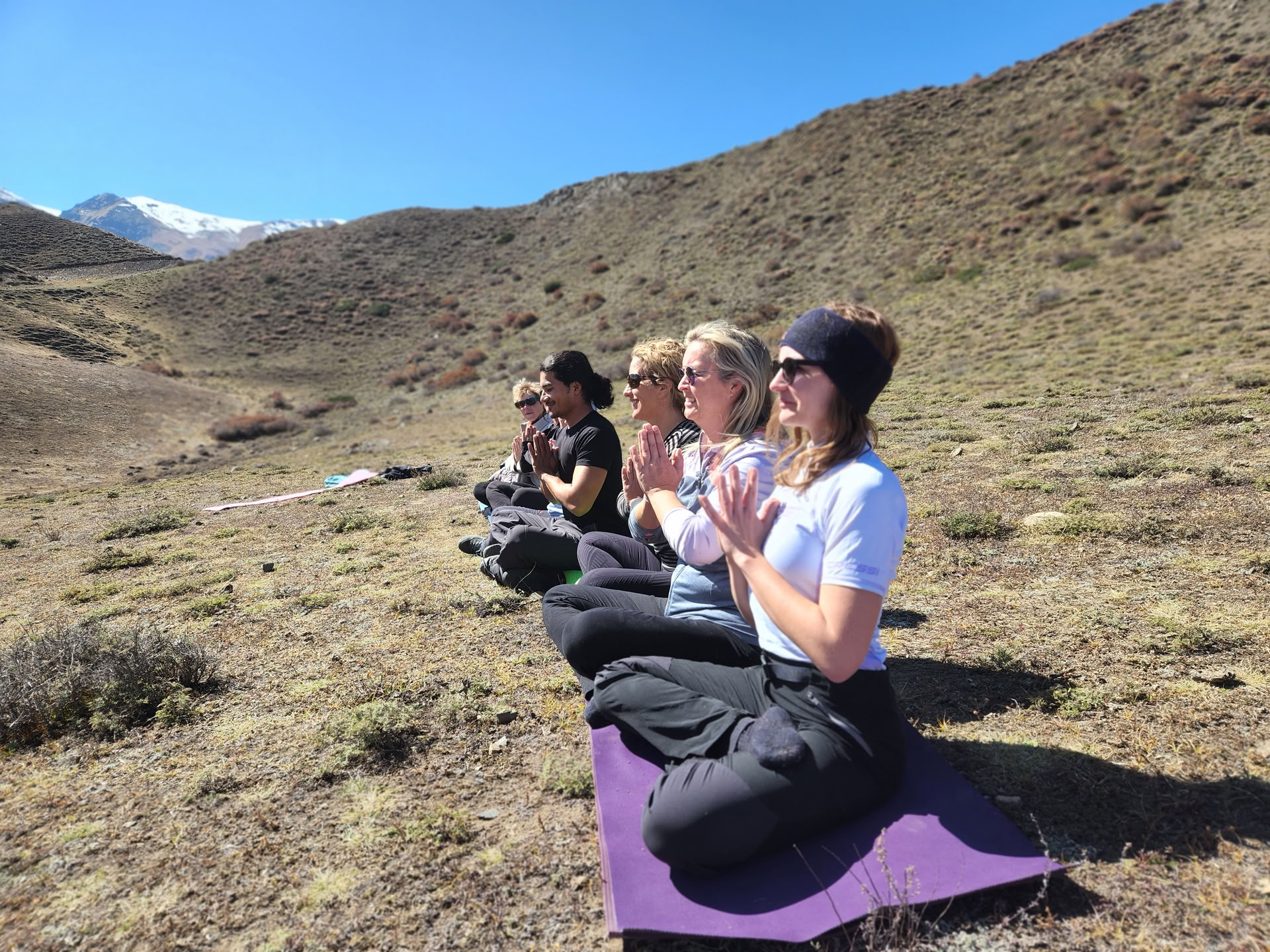 Yoga-Trekking und Seelenpilgerreise ins heilige Land Mustang
