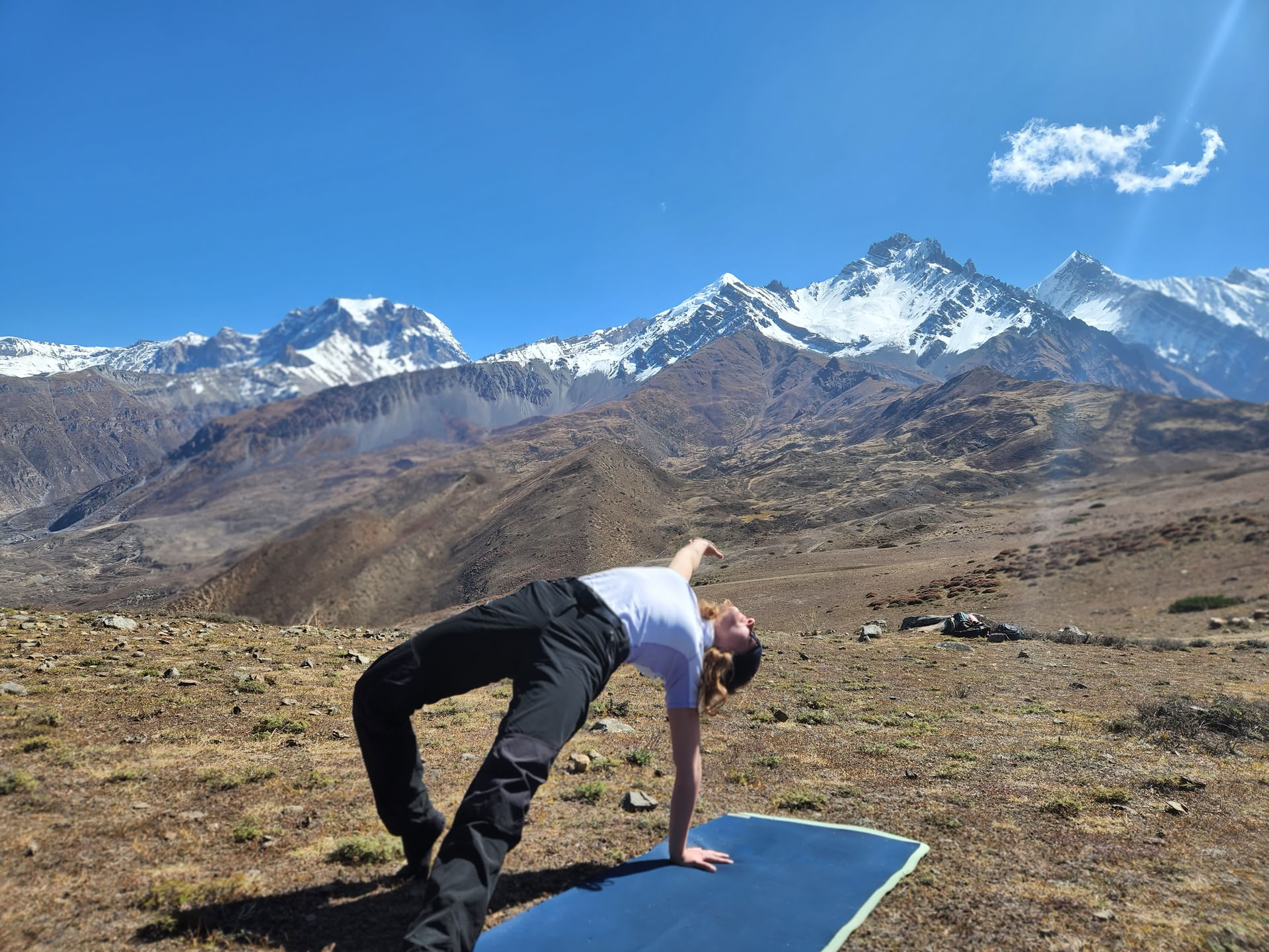 Yoga-Trekking und Seelenpilgerreise ins heilige Land Mustang