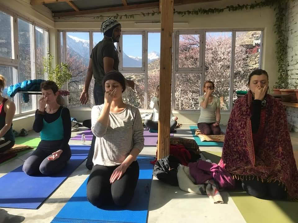 Yoga-Trekking und Seelenpilgerreise ins heilige Land Mustang