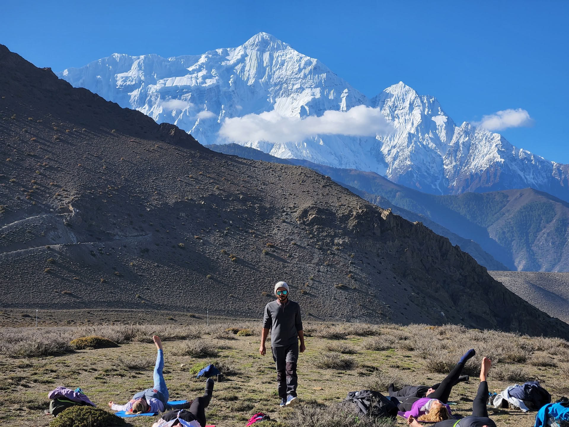 Yoga-Trekking und Seelenpilgerreise ins heilige Land Mustang