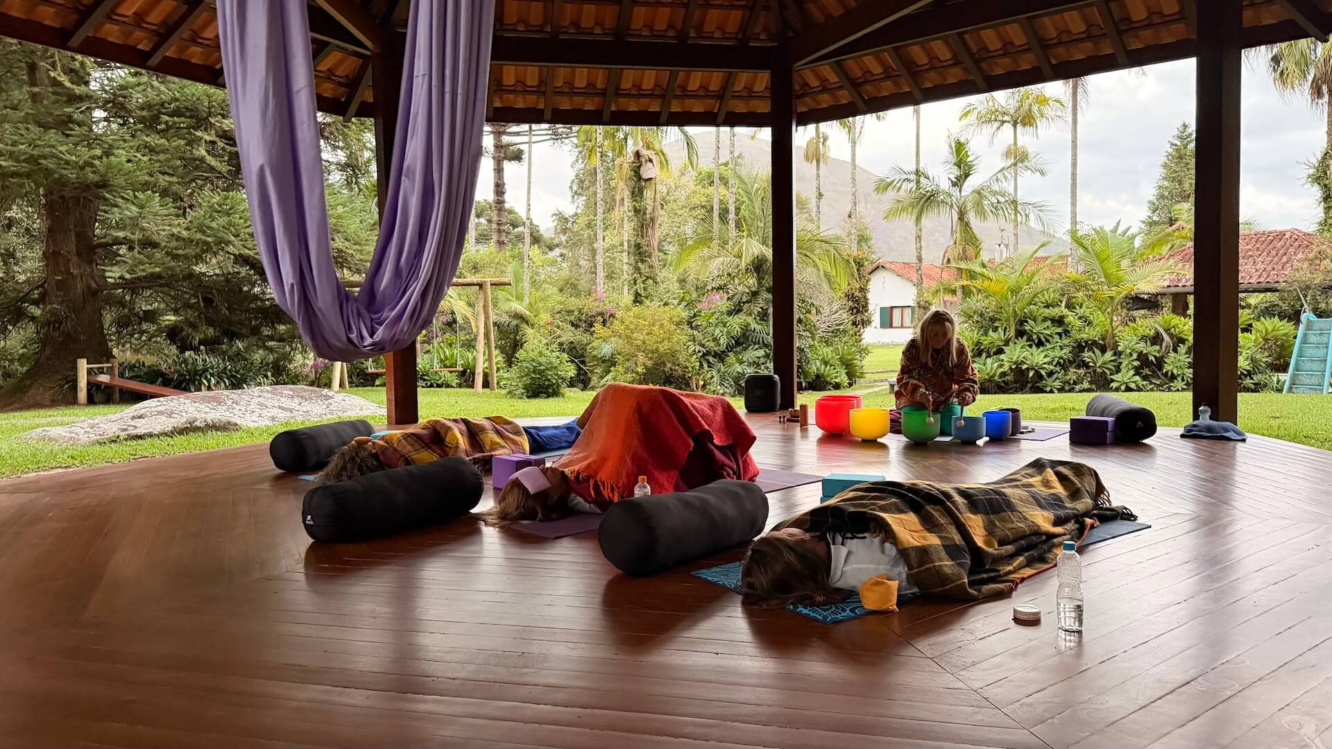Yoga-Retreat am Wochenende in der Nähe von Rio de Janeiro