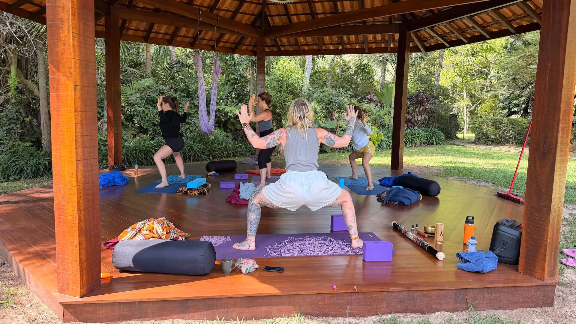 Yoga-Retreat am Wochenende in der Nähe von Rio de Janeiro