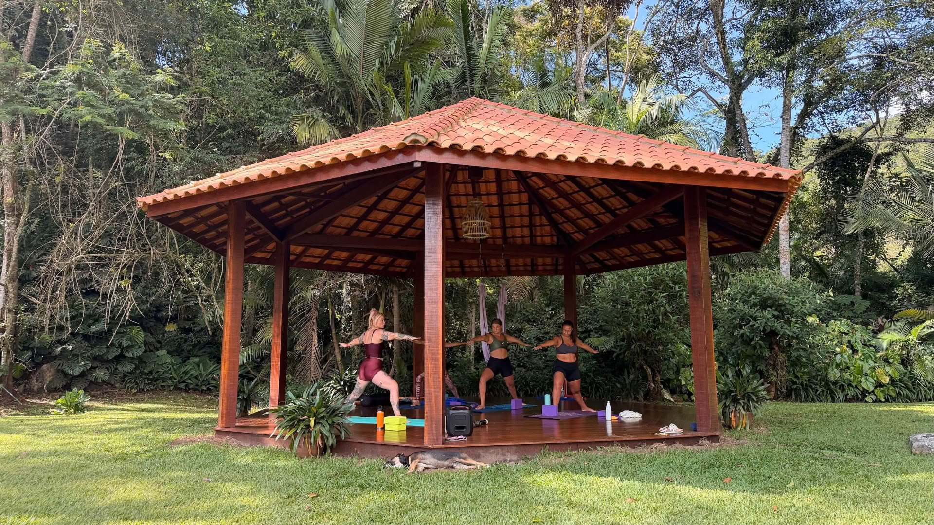 Yoga-Retreat am Wochenende in der Nähe von Rio de Janeiro