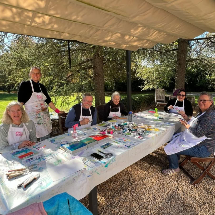 Kunst-Retreat für Anfänger in der Dordogne