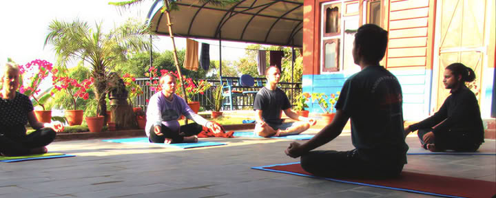 Private Meditationssitzung