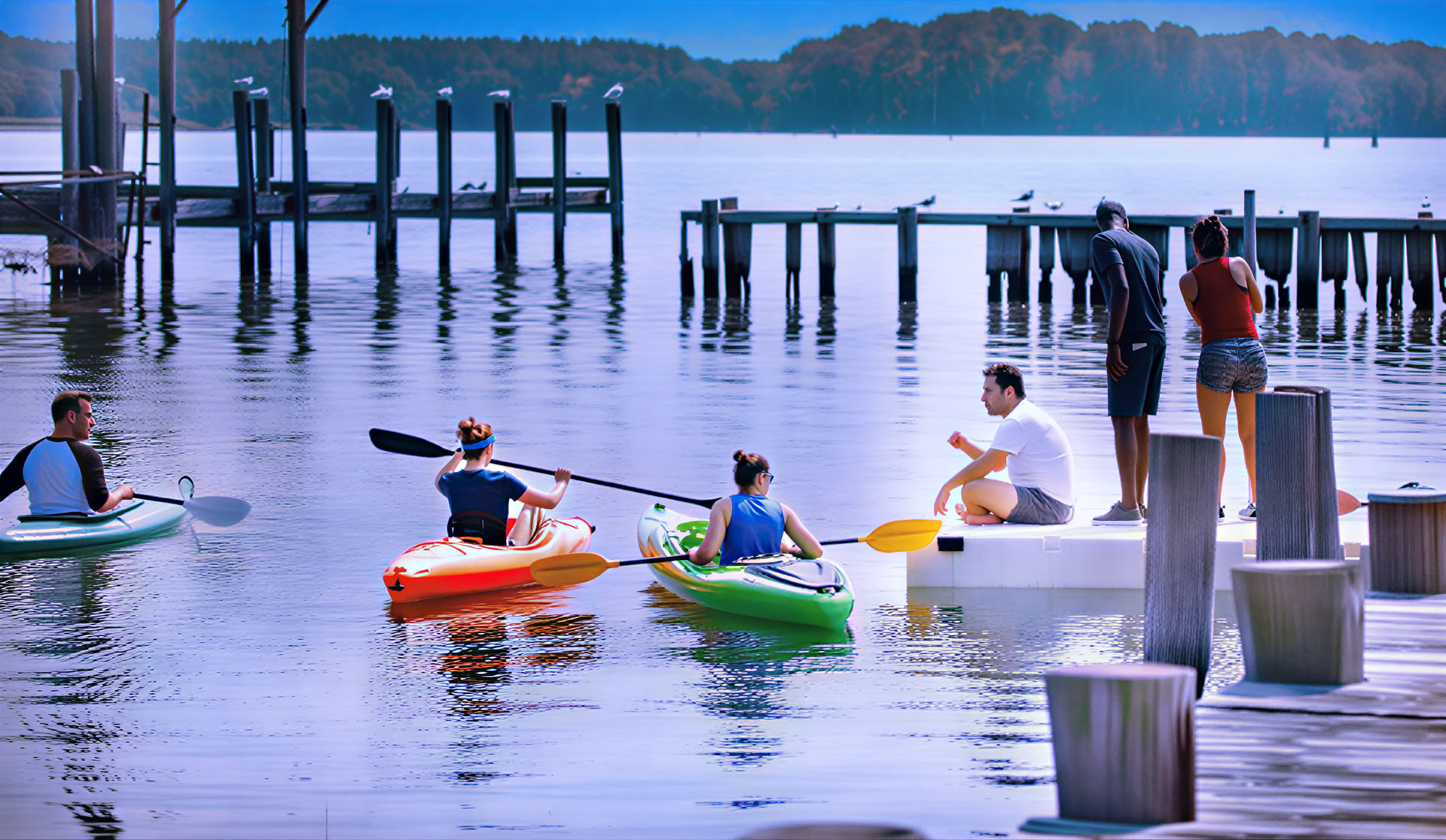 Yoga- und Wellness-Retreat-Ort an der Chesapeake – Privatanwesen | Moofy