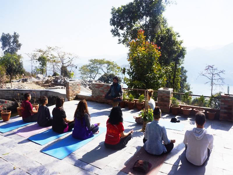 Heilendes Yoga und Meditation