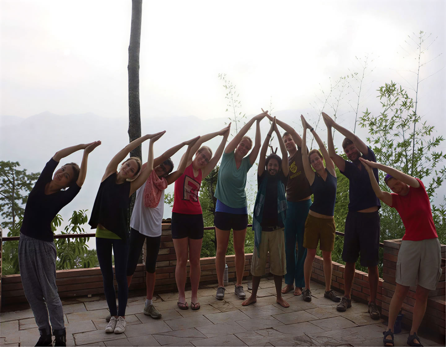 Yoga-Wanderung in Nepal