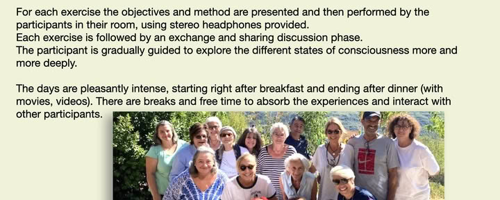 Lifeline® 6-tägiges erfahrungsorientiertes Retreat