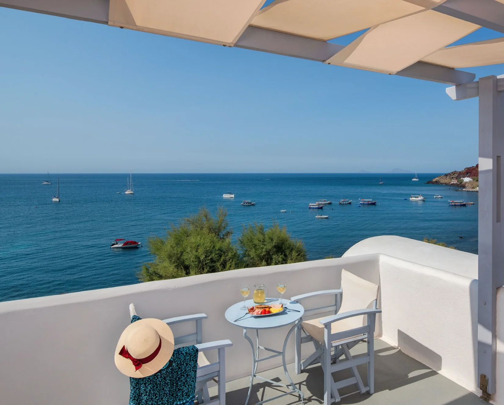 Yoga-Urlaub auf Santorin