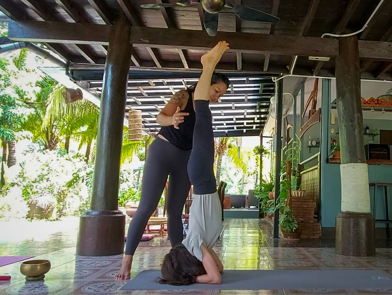 Spirituelles Yoga-Retreat