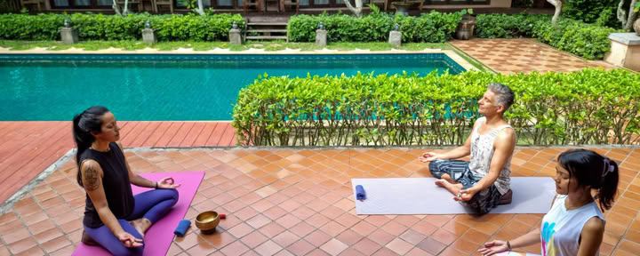 Spirituelles Yoga-Retreat
