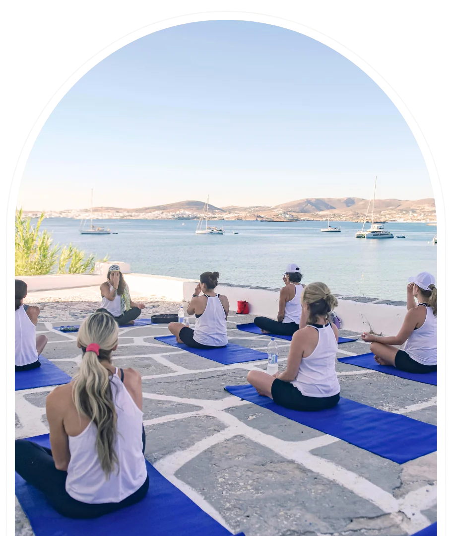 Griechische Yoga-Retreats
