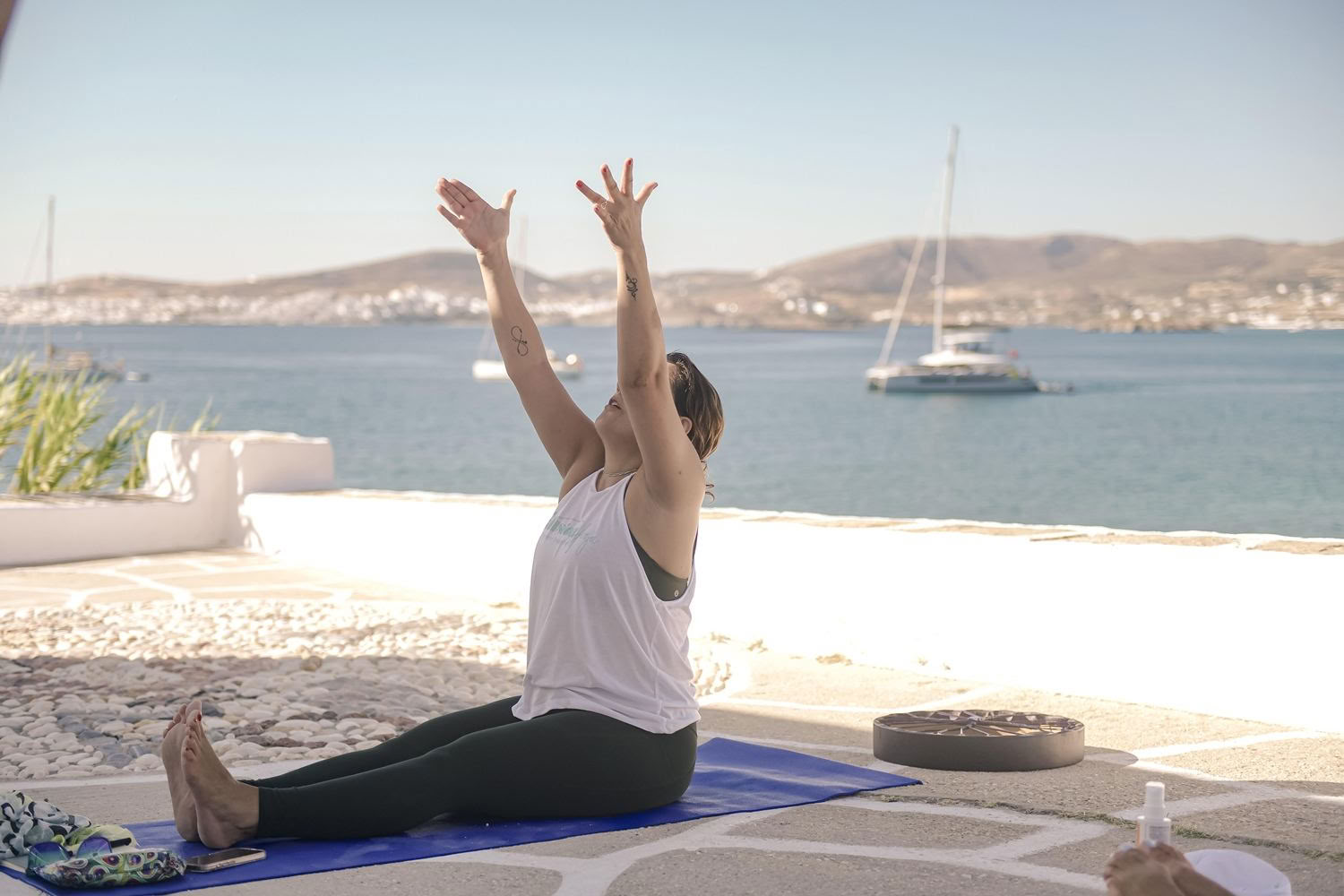 Griechische Yoga-Retreats