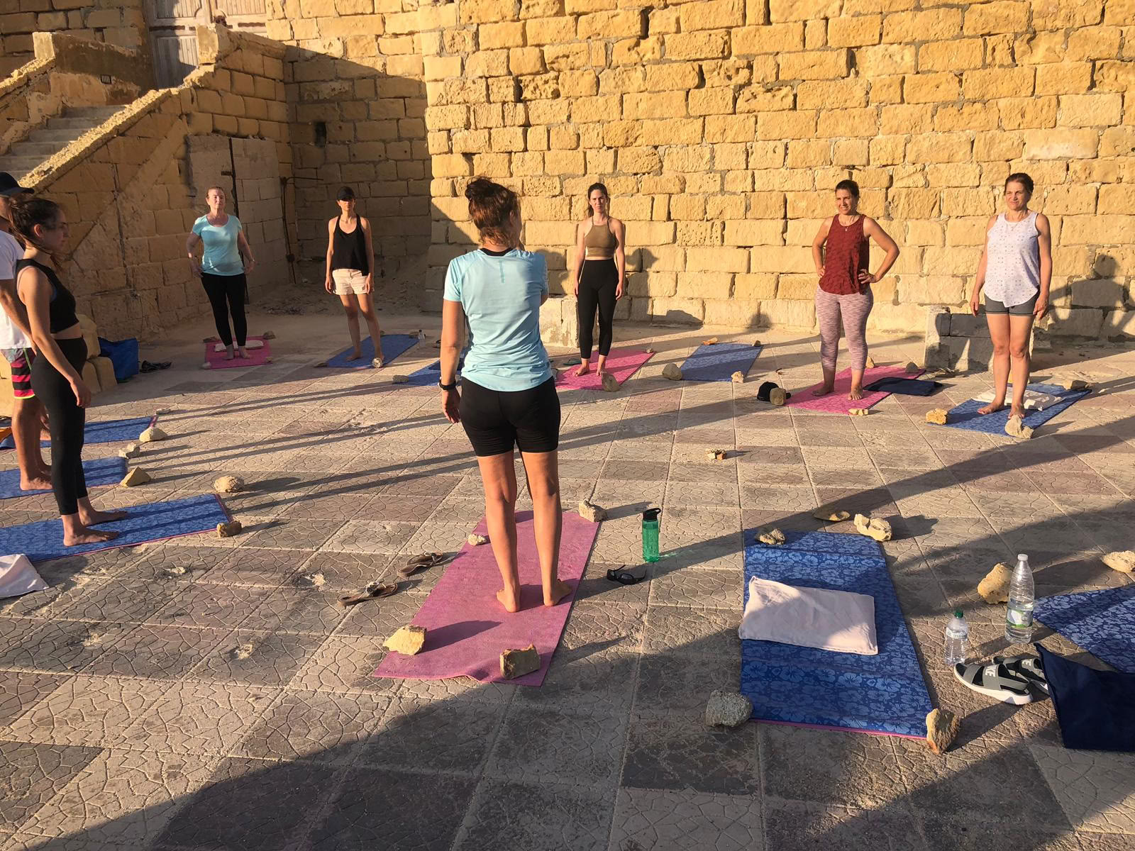 Abendliche Yogakurse auf Gozo
