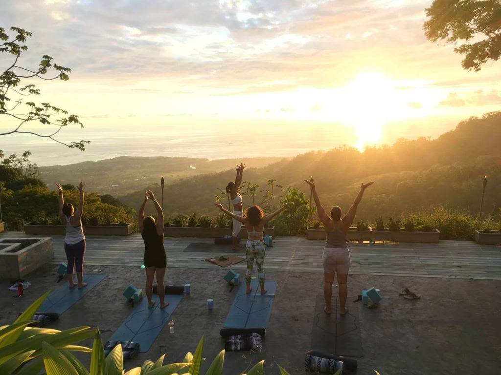 Trost im Yoga-Retreat mit Elena