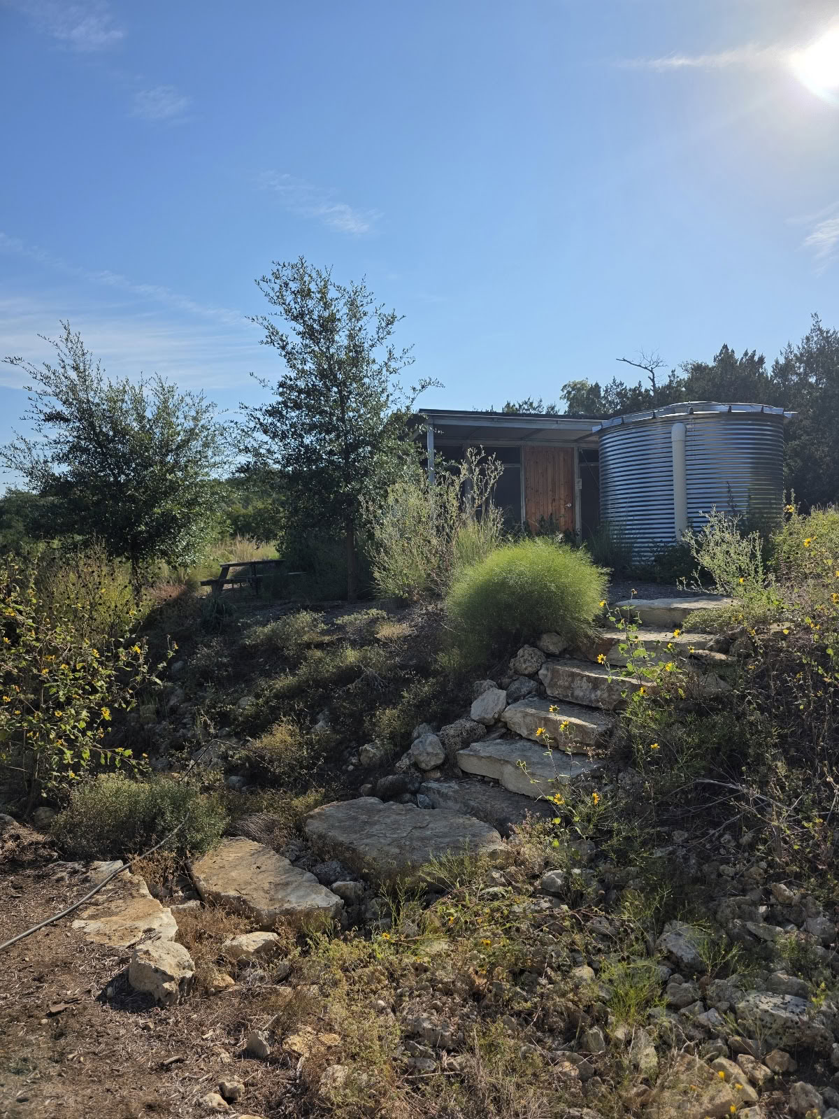 Campingplatz auf der Shield Ranch