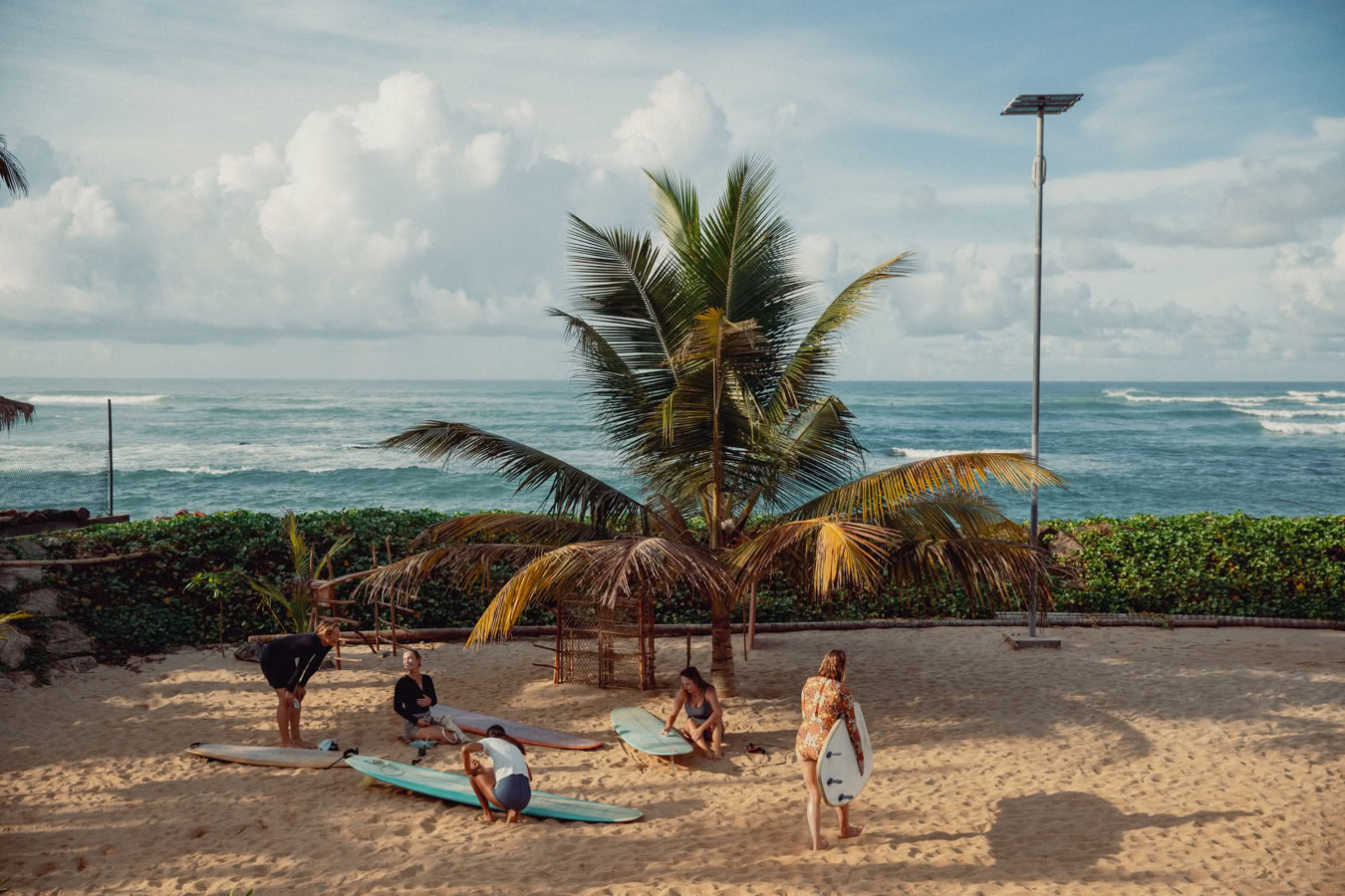 Pilates und Surfing