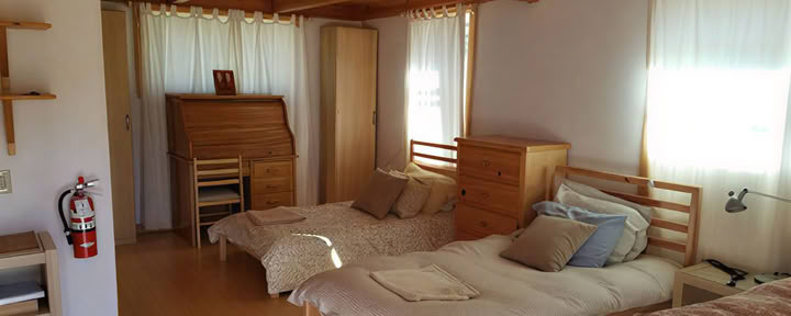 Deluxe Shanti - mit Freunden oder Familie buchen (3 Einzelbetten)
