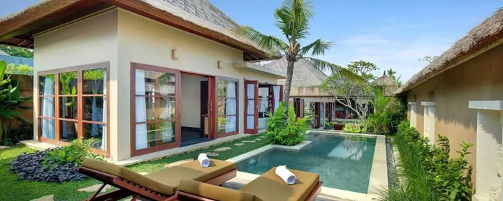 Drei-Schlafzimmer-Pool-Villa