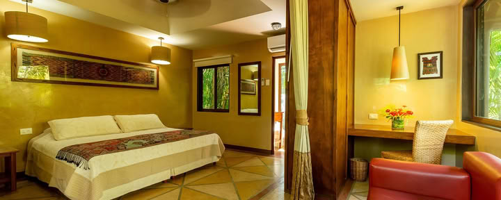 Nature Suite mit Klimaanlage – Kingsize-Bett oder zwei Einzelbetten