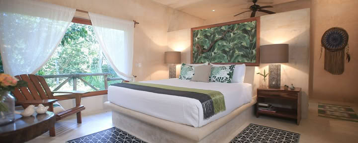 Geräumige Master Suite mit privatem Garten