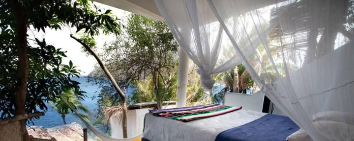 Suite zur Einzelnutzung mit 1 Queen-Size-Bett, Open Air, Meerblick