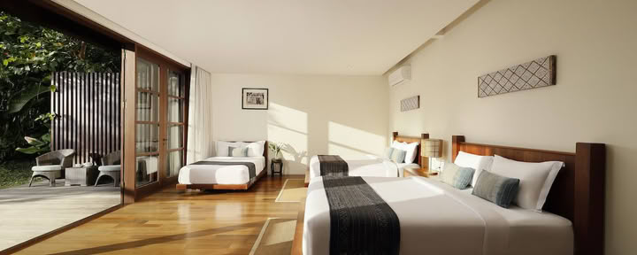 Dreibettzimmer