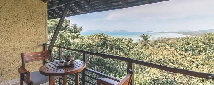 Hillside Room mit Meerblick