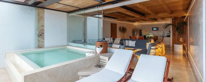 Komplette Suite Villa